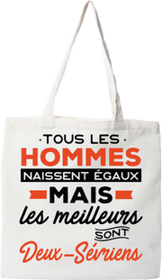 Tote bag coton recyclé les meilleurs sont deux sevriens