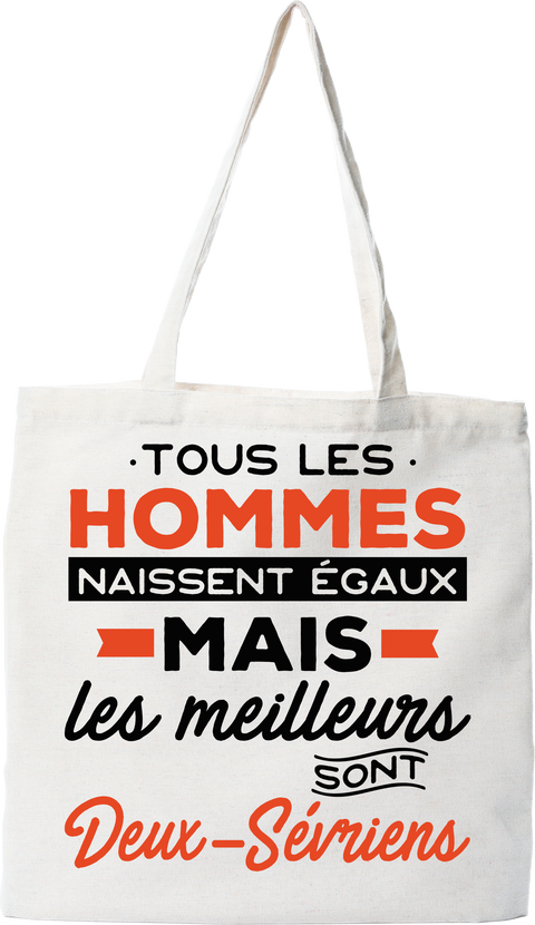 Tote bag coton recyclé les meilleurs sont deux sevriens