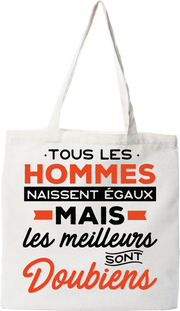 Tote bag coton recyclé les meilleurs sont doubiens