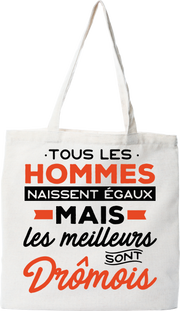 Tote bag coton recyclé les meilleurs sont dromois