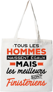 Tote bag coton recyclé les meilleurs sont finisteriens