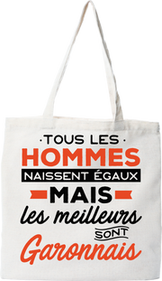 Tote bag coton recyclé les meilleurs sont garonnais