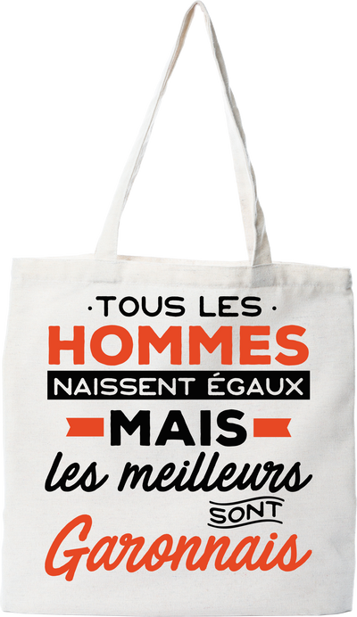Tote bag coton recyclé les meilleurs sont garonnais