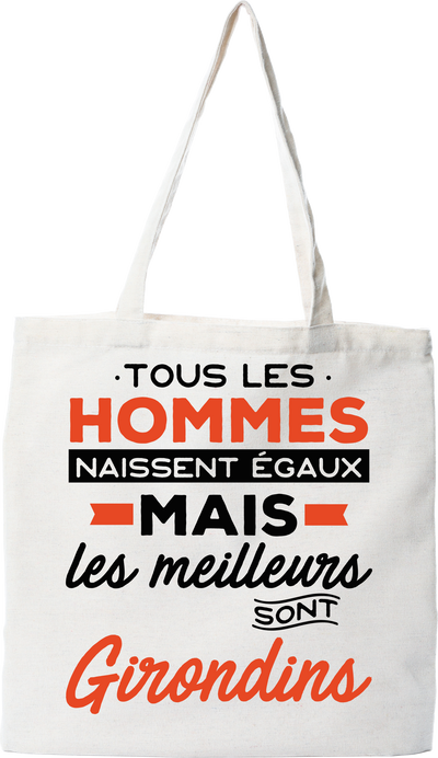Tote bag coton recyclé les meilleurs sont girondins