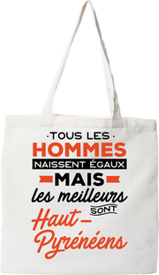 Tote bag coton recyclé les meilleurs sont haut pyreneens