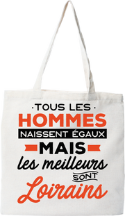 Tote bag coton recyclé les meilleurs sont loirains
