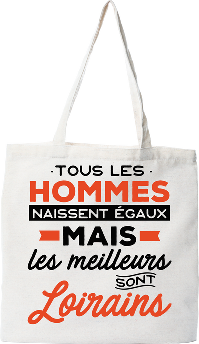Tote bag coton recyclé les meilleurs sont loirains