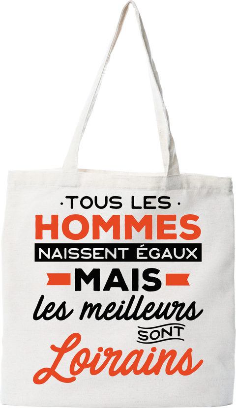 Tote bag coton recyclé les meilleurs sont loirains