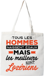 Tote bag coton recyclé les meilleurs sont lozeriens