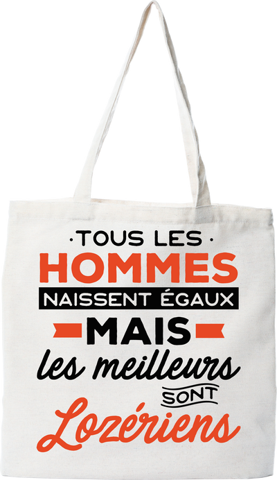 Tote bag coton recyclé les meilleurs sont lozeriens