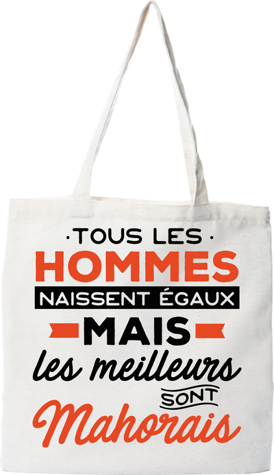 Tote bag coton recyclé les meilleurs sont mahorais