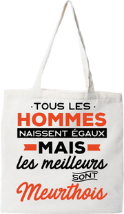 Tote bag coton recyclé les meilleurs sont meurthois