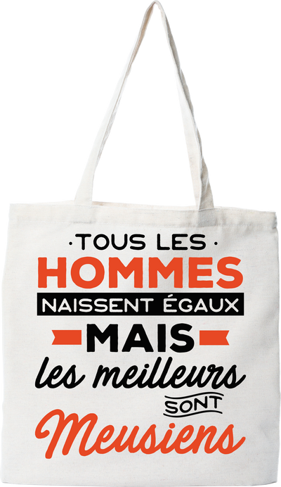 Tote bag coton recyclé les meilleurs sont meusiens