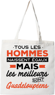 Tote bag coton recyclé les meilleurs sont quadeloupeens