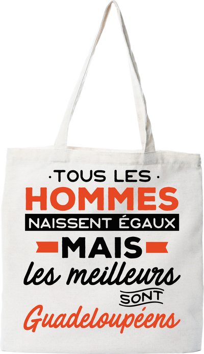 Tote bag coton recyclé les meilleurs sont quadeloupeens