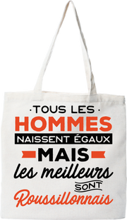 Tote bag coton recyclé les meilleurs sont roussilonnais