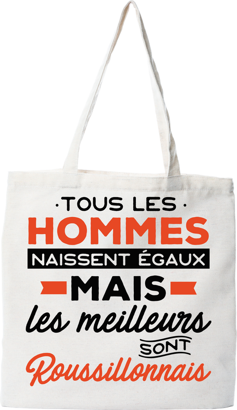 Tote bag coton recyclé les meilleurs sont roussilonnais