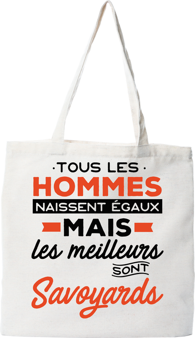 Tote bag coton recyclé les meilleurs sont savoyards