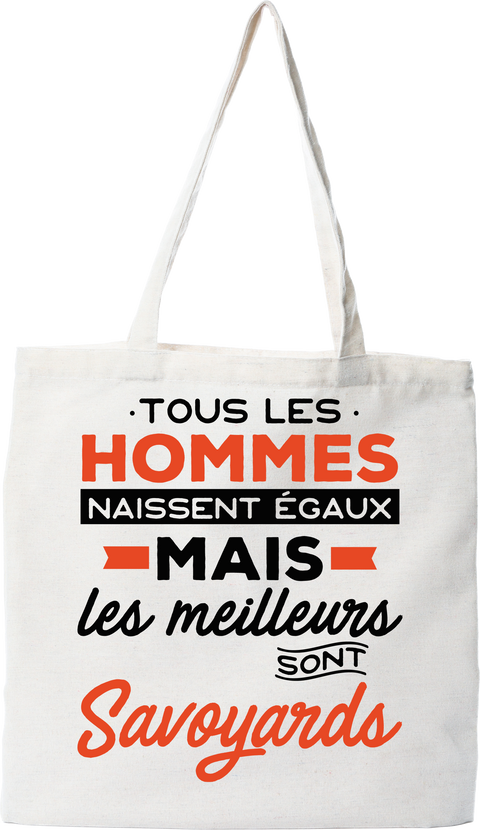 Tote bag coton recyclé les meilleurs sont savoyards