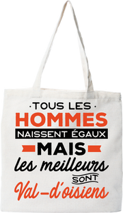 Tote bag coton recyclé les meilleurs sont val d oisiens