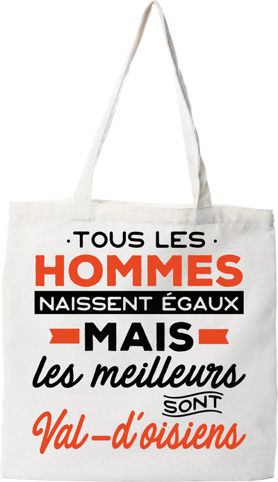 Tote bag coton recyclé les meilleurs sont val d oisiens