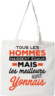 Tote bag coton recyclé les meilleurs sont yonnais