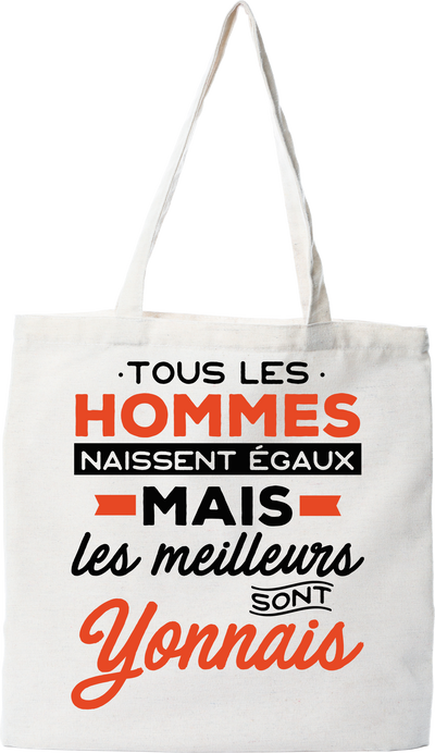 Tote bag coton recyclé les meilleurs sont yonnais
