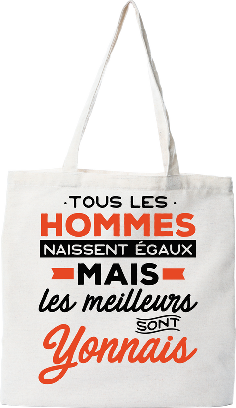 Tote bag coton recyclé les meilleurs sont yonnais
