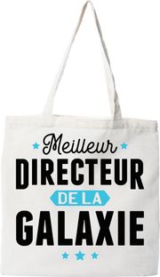 Tote bag coton recyclé meilleur directeur