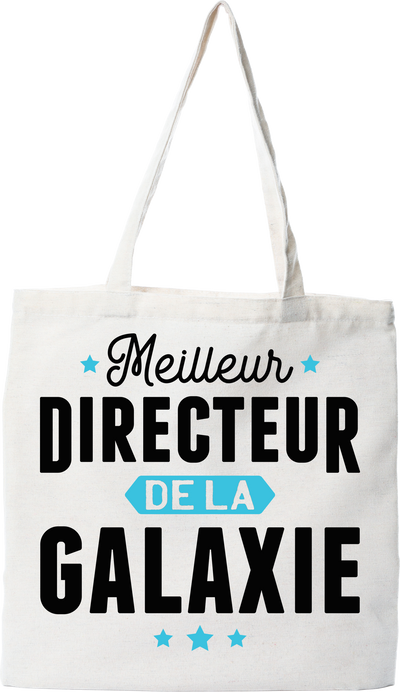Tote bag coton recyclé meilleur directeur