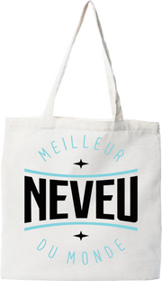 Tote bag coton recyclé meilleur neveu