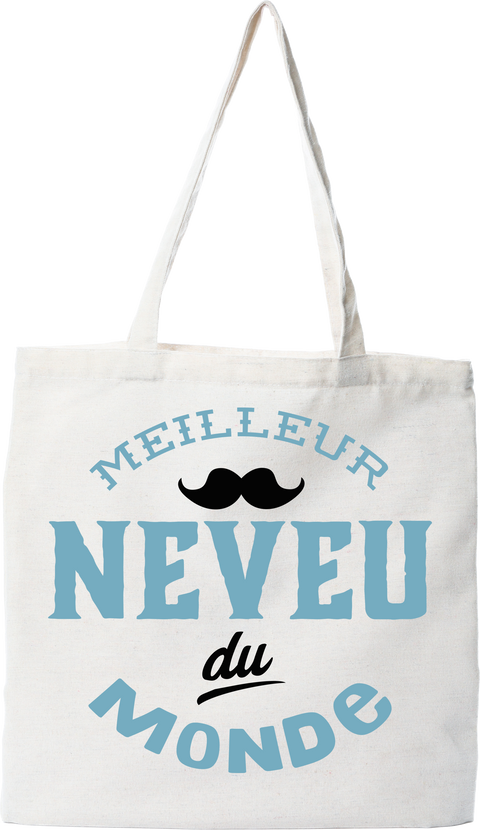 Tote bag coton recyclé meilleur neveu du monde