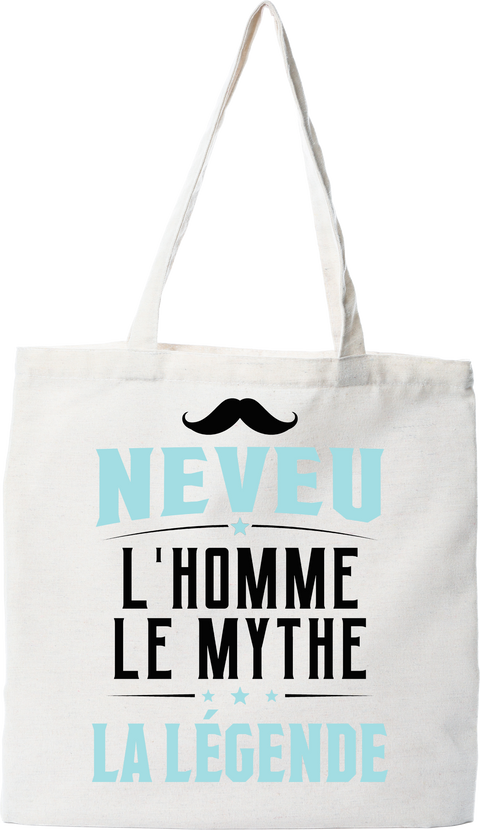 Tote bag coton recyclé neveu la légende