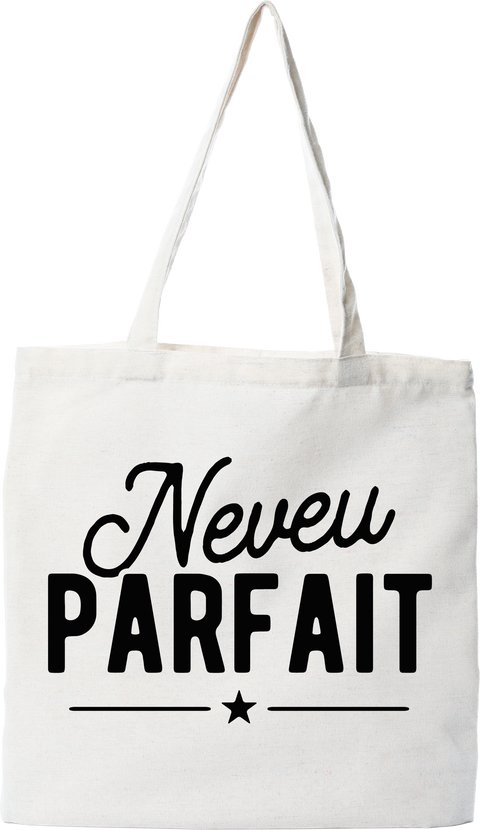 Tote bag coton recyclé neveu parfait