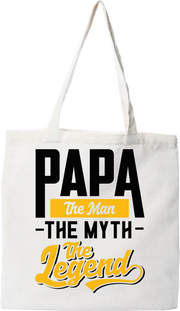 Tote bag coton recyclé papa the legend
