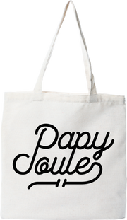 Tote bag coton recyclé papy poule