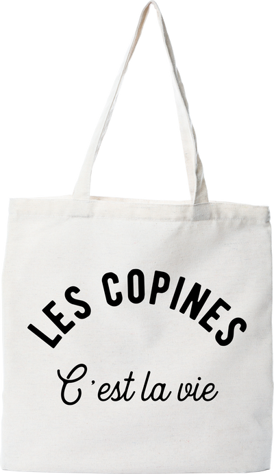 Tote bag coton recyclé pas cher les copines