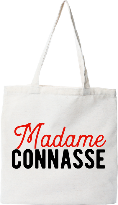 Tote bag coton recyclé pas cher madame connasse