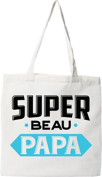 Tote bag coton recyclé super beau papa