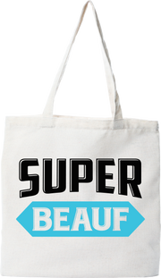 Tote bag coton recyclé super beauf