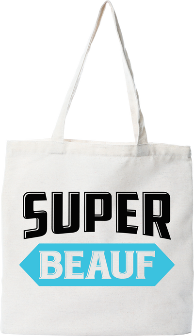 Tote bag coton recyclé super beauf