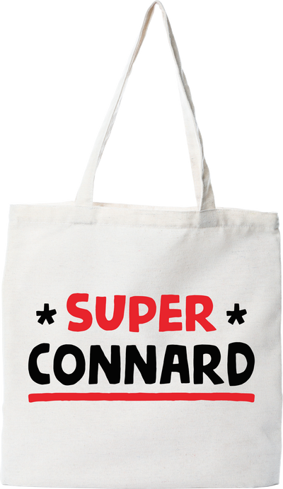 Tote bag coton recyclé super connard