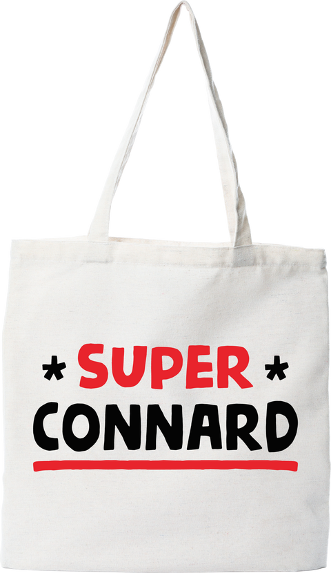 Tote bag coton recyclé super connard