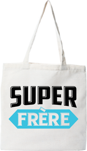 Tote bag coton recyclé super frère