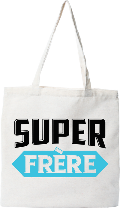 Tote bag coton recyclé super frère