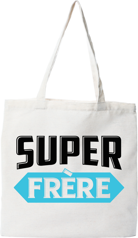 Tote bag coton recyclé super frère