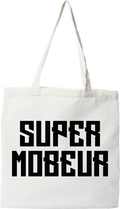 Tote bag coton recyclé super mobeur