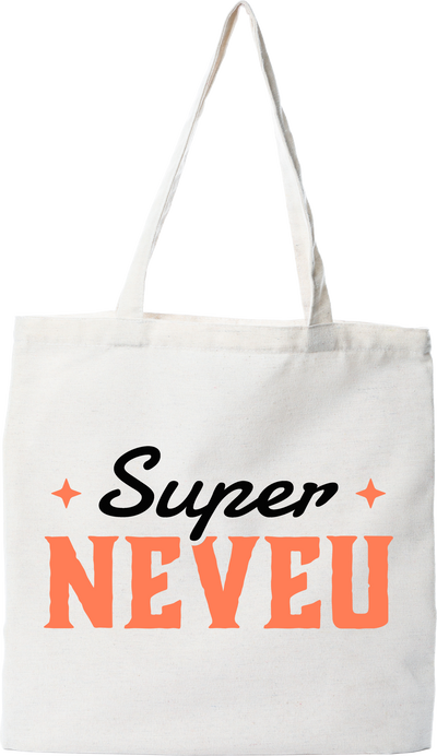 Tote bag coton recyclé super neveu 2