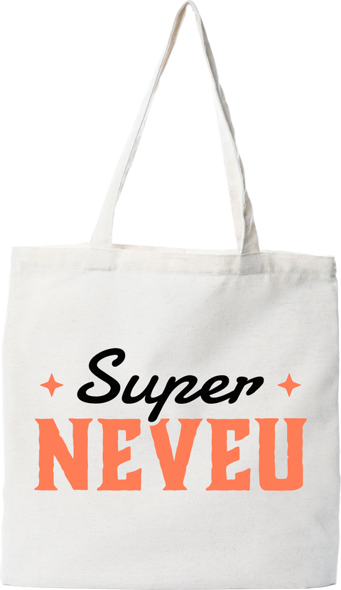 Tote bag coton recyclé super neveu 2