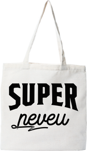 Tote bag coton recyclé super neveu 3
